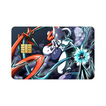 Load image into Gallery viewer, Mewtwo Vs Deoxys  Credit Card Skins (4-in-1 Pack)
