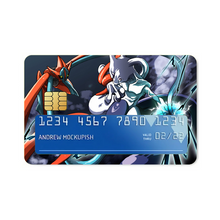 Load image into Gallery viewer, Mewtwo Vs Deoxys  Credit Card Skins (4-in-1 Pack)
