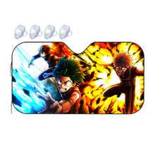 Load image into Gallery viewer, Midoriya ,Bakugou and Todoroki  Car Sunshade
