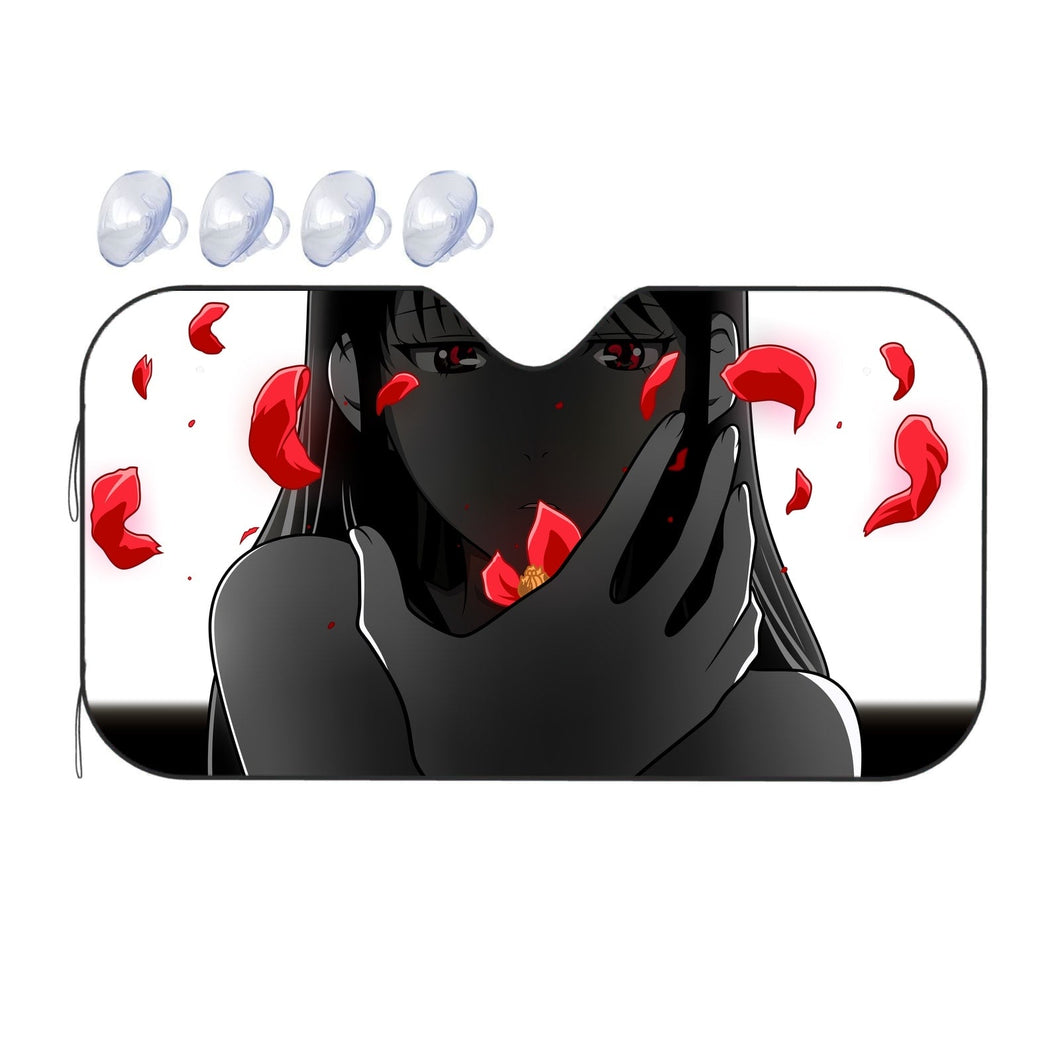 Mika Shimotsuki Flowers  Car Sunshade