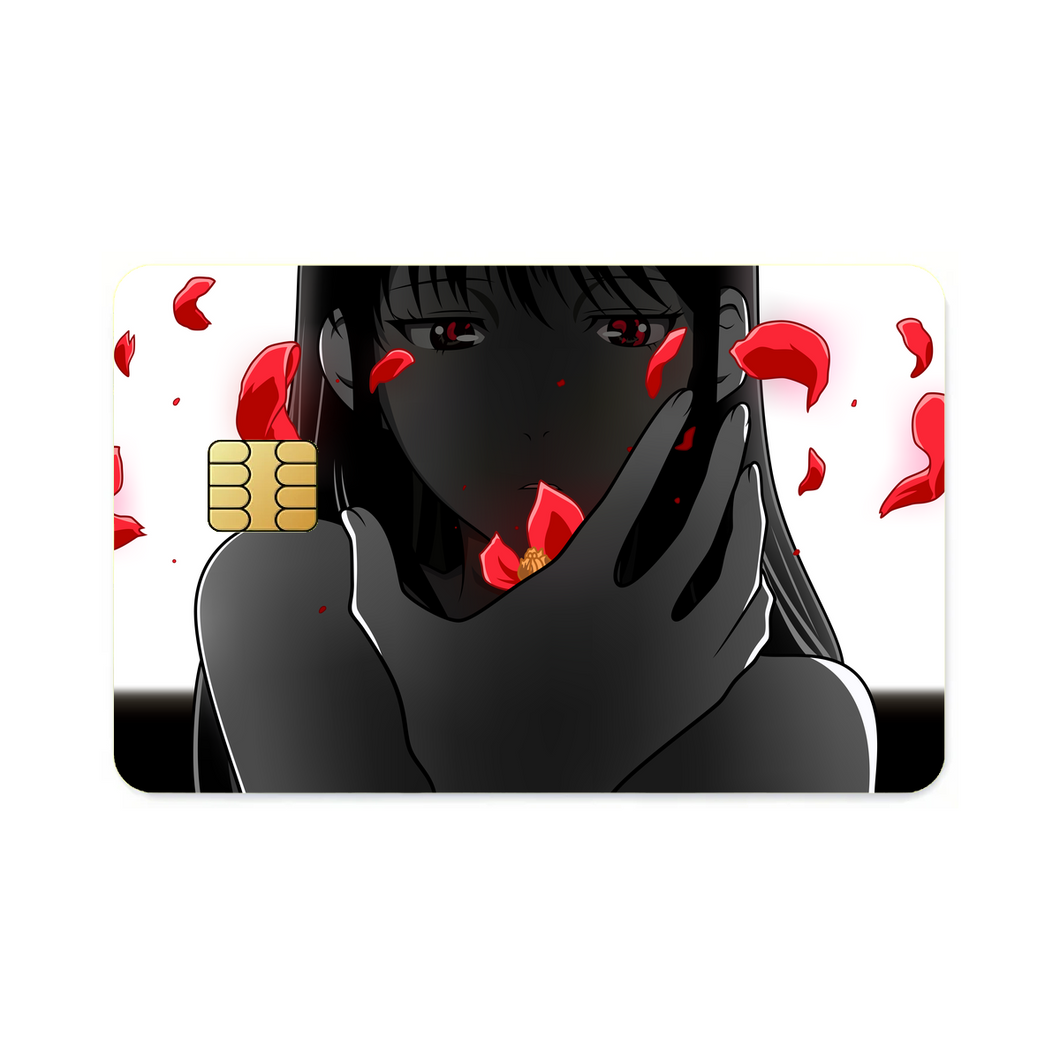 Mika Shimotsuki Flowers  Credit Card Skins (4-in-1 Pack)
