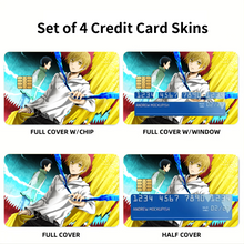 Load image into Gallery viewer, Mikado &amp; Masaomi Credit Card Skins (4-in-1 Pack)
