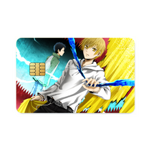Load image into Gallery viewer, Mikado &amp; Masaomi Credit Card Skins (4-in-1 Pack)
