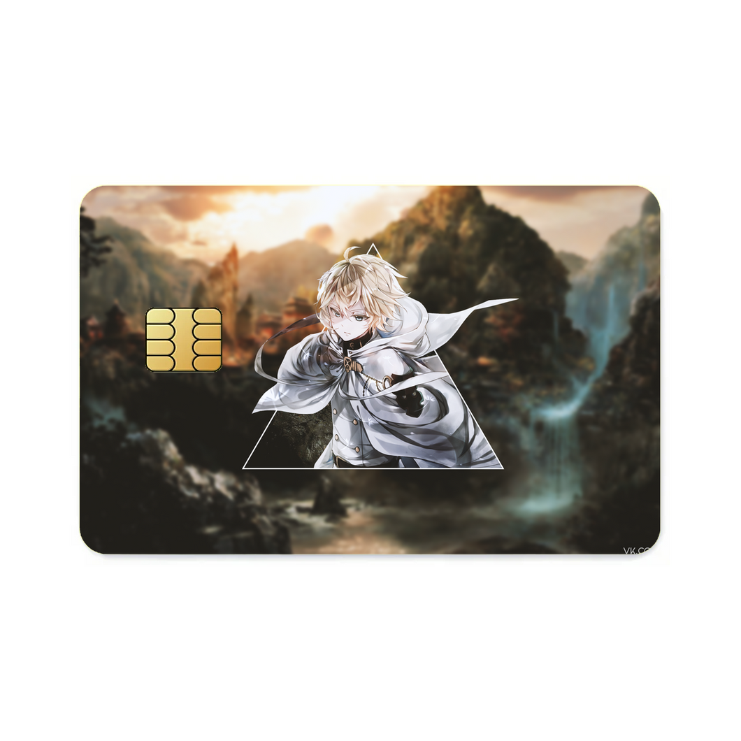 Mikaela Hyakuya Credit Card Skins (4-in-1 Pack)
