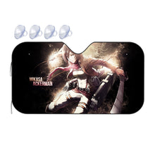 Load image into Gallery viewer, Mikasa Ackerman Car Sunshade
