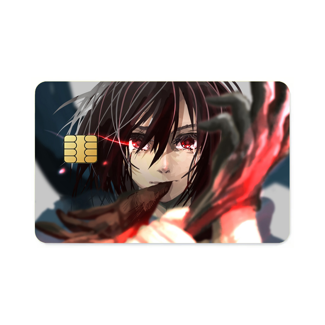 Mikasa Ackerman  Credit Card Skins (4-in-1 Pack)