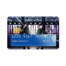 Load image into Gallery viewer, Mikasa and Levi Ackerman Credit Card Skins (4-in-1 Pack)

