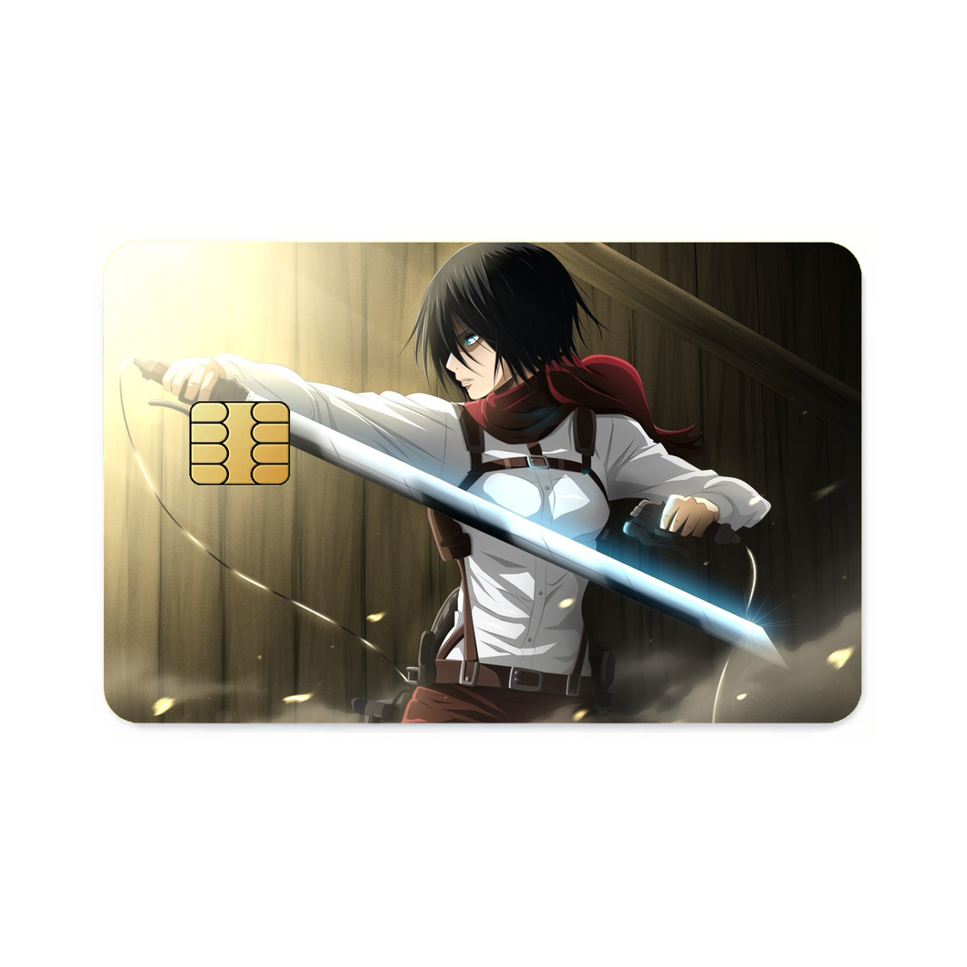 Mikasa  Credit Card Skins (4-in-1 Pack)