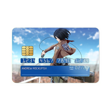 Load image into Gallery viewer, Mikasa Credit Card Skins (4-in-1 Pack)
