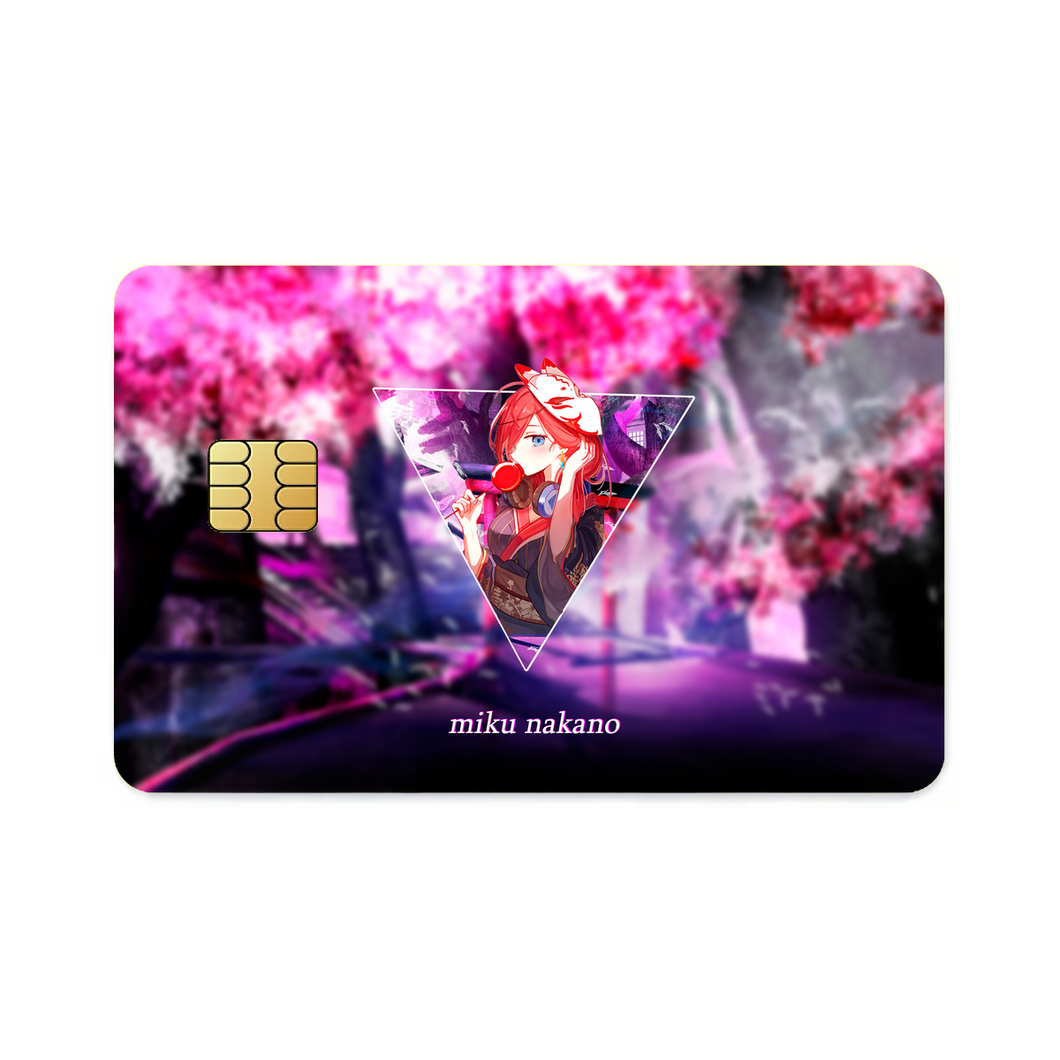 Miku Kimono  Credit Card Skins (4-in-1 Pack)