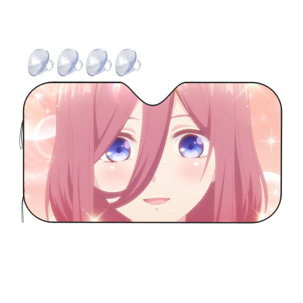 Miku Nakano Car Sunshade