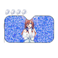 Load image into Gallery viewer, Miku Nakano Car Sunshade
