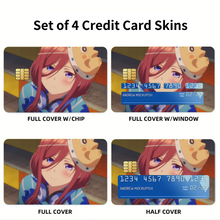 Load image into Gallery viewer, Miku Nakano  Credit Card Skins (4-in-1 Pack)
