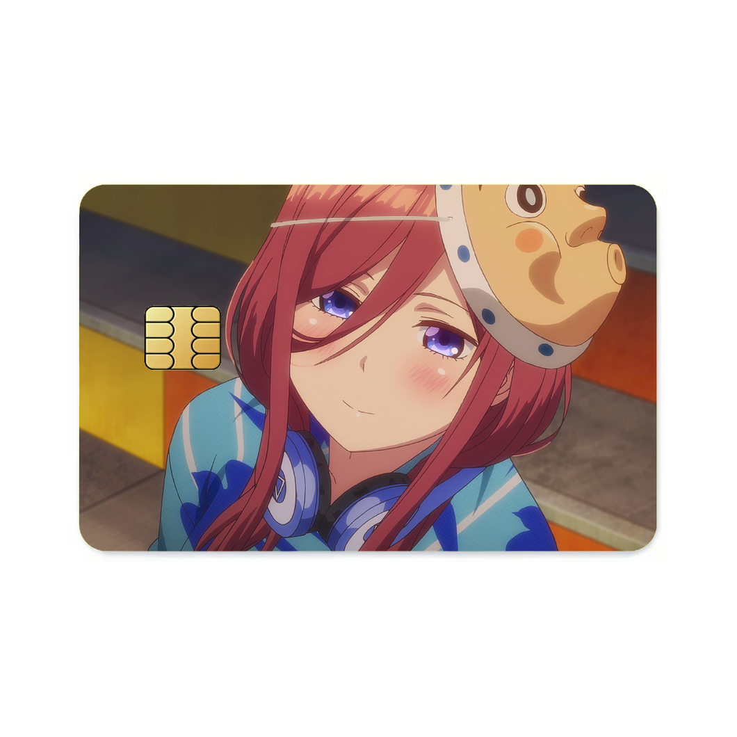 Miku Nakano  Credit Card Skins (4-in-1 Pack)