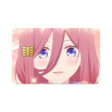 Load image into Gallery viewer, Miku Nakano Credit Card Skins (4-in-1 Pack)
