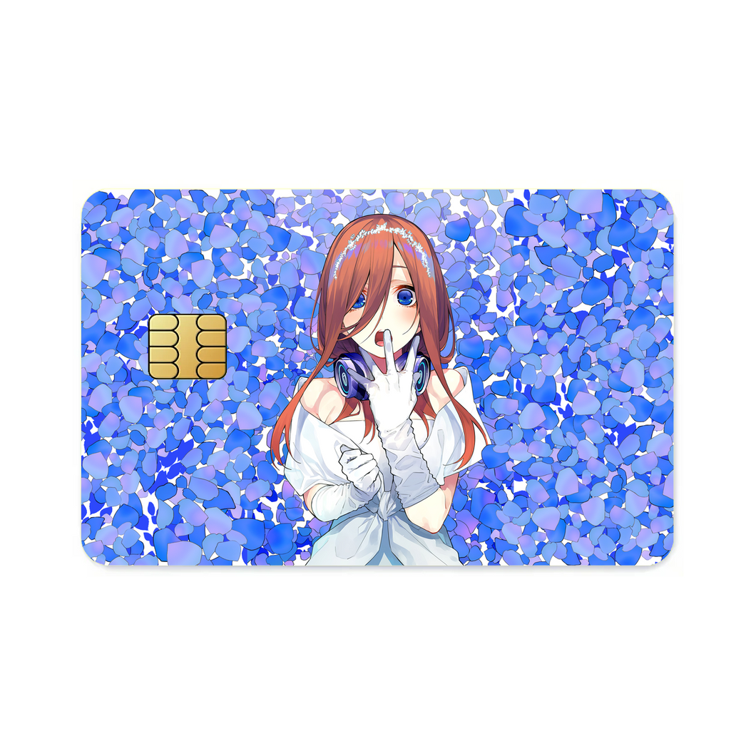 Miku Nakano Credit Card Skins (4-in-1 Pack)