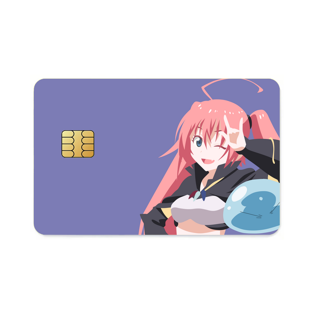 Milim Nava - Tensei Shitara Slime datta ken Minimalist  Credit Card Skins (4-in-1 Pack)