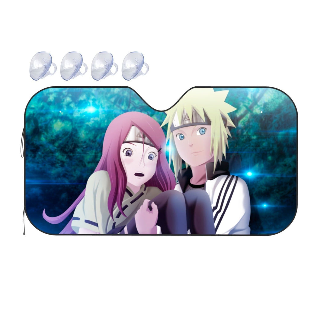 Minato and Kushina  Car Sunshade