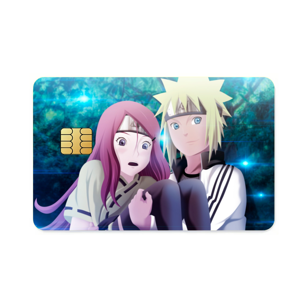 Minato and Kushina  Credit Card Skins (4-in-1 Pack)
