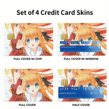 Load image into Gallery viewer, Misa &amp; Yusa  Credit Card Skins (4-in-1 Pack)
