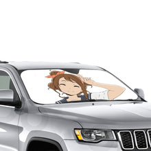 Load image into Gallery viewer, Misaki Sawakiguchi Smile  Car Sunshade
