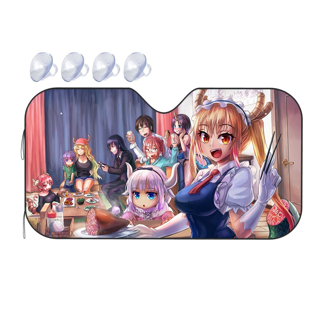 Miss Kobayashi's Dragon Maid  Car Sunshade
