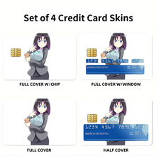 Load image into Gallery viewer, Miss Kobayashi&#39;s Dragon Maid  Credit Card Skins (4-in-1 Pack)
