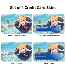Load image into Gallery viewer, Miss Kobayashi&#39;s Dragon Maid  Credit Card Skins (4-in-1 Pack)
