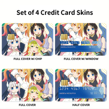 Load image into Gallery viewer, Miss Kobayashi&#39;s Dragon Maid  Credit Card Skins (4-in-1 Pack)
