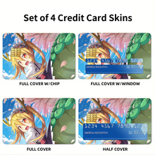 Load image into Gallery viewer, Miss Kobayashi&#39;s Dragon Maid  Credit Card Skins (4-in-1 Pack)
