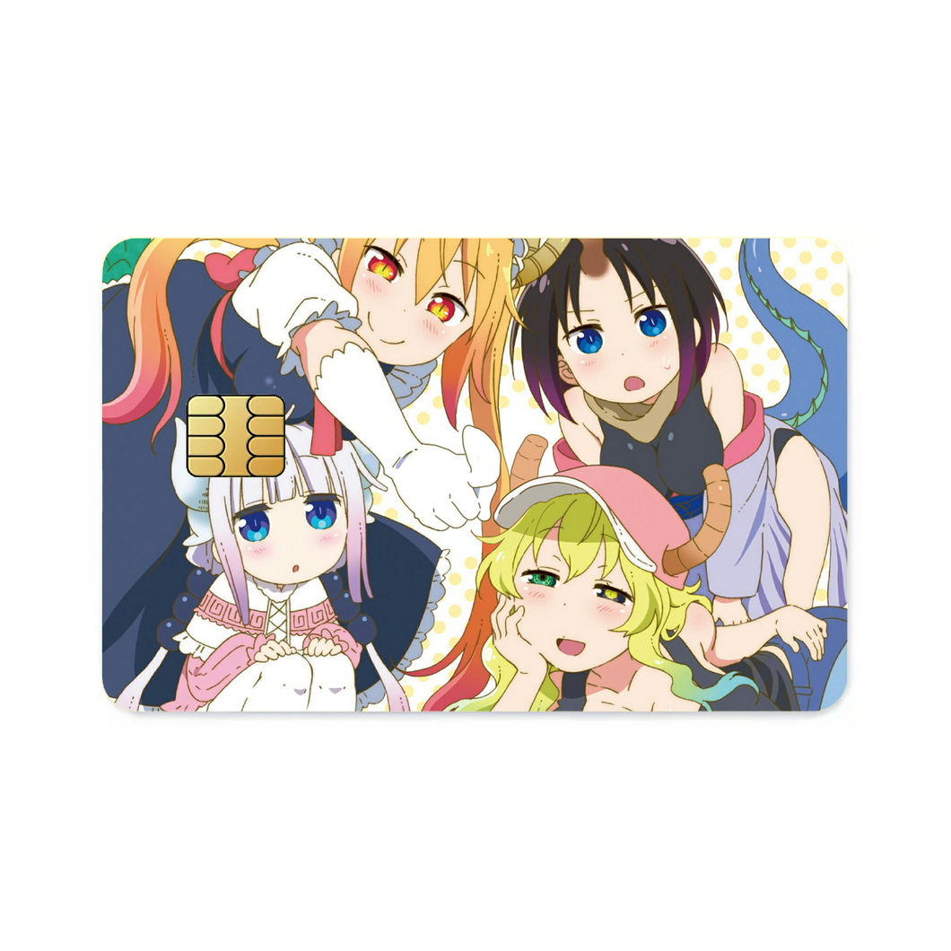 Miss Kobayashi's Dragon Maid  Credit Card Skins (4-in-1 Pack)