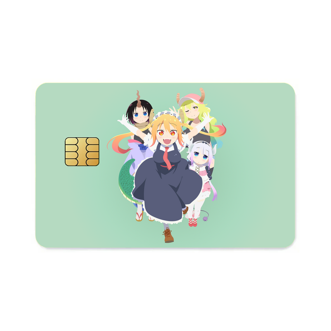 Miss Kobayashi's Dragon Maid  Credit Card Skins (4-in-1 Pack)