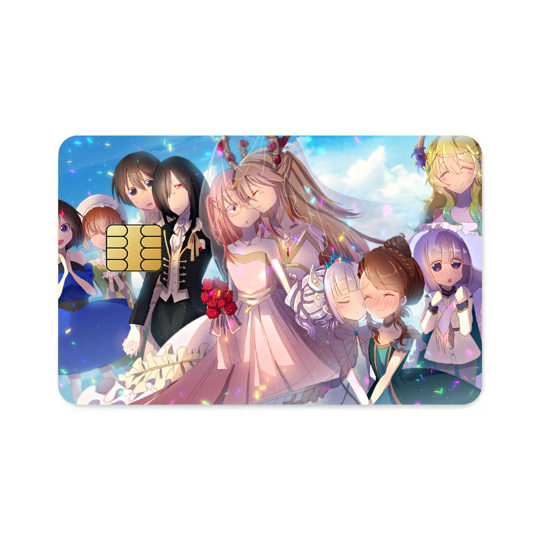 Miss Kobayashi's Dragon Maid Kanna Kamui, Elma, Fafnir, Kobayashi, Kobayashi San Chi No Maid Dragon  Credit Card Skins (4-in-1 Pack)