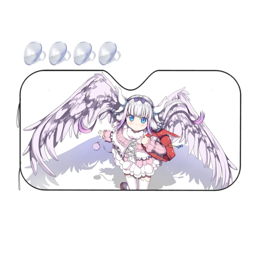 Miss Kobayashi's Dragon Maid Kanna Kamui, Kobayashi San Chi No Maid Dragon  Car Sunshade