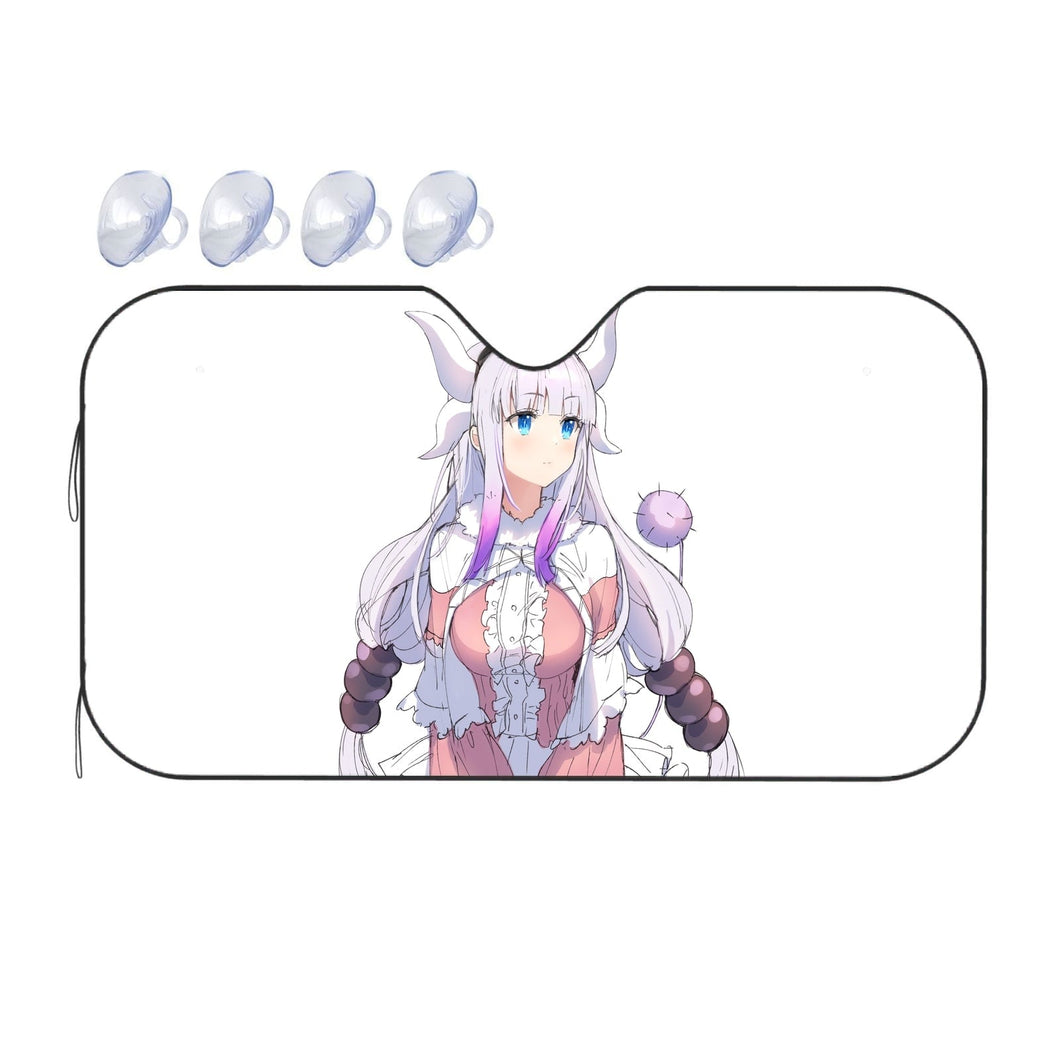 Miss Kobayashi's Dragon Maid Kanna Kamui, Kobayashi San Chi No Maid Dragon  Car Sunshade