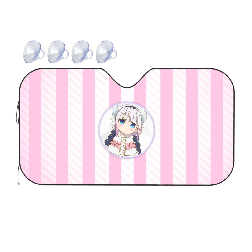 Miss Kobayashi's Dragon Maid Kanna Kamui, Kobayashi San Chi No Maid Dragon  Car Sunshade