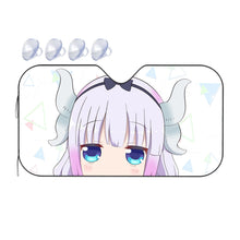 Load image into Gallery viewer, Miss Kobayashi&#39;s Dragon Maid Kanna Kamui, Kobayashi San Chi No Maid Dragon  Car Sunshade
