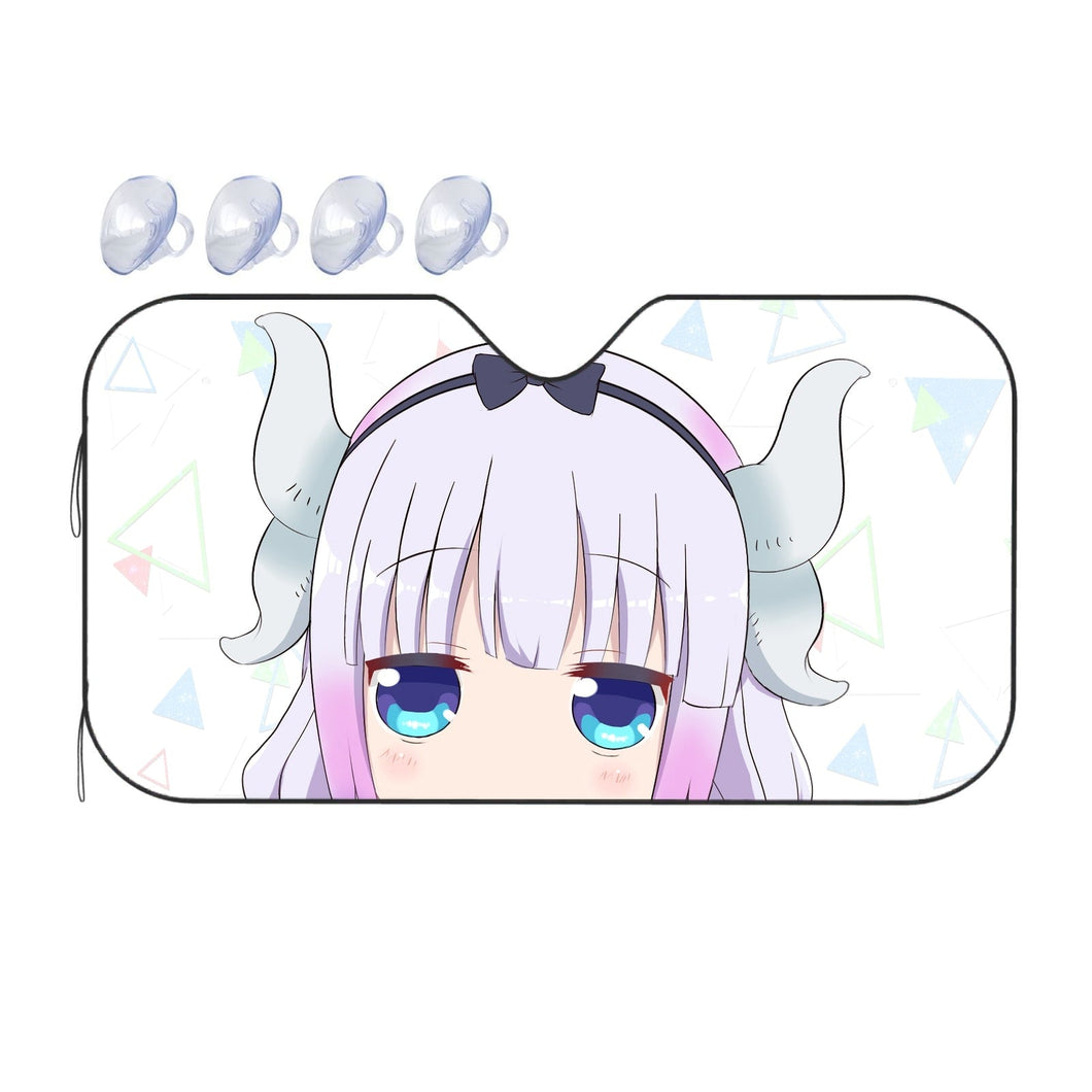 Miss Kobayashi's Dragon Maid Kanna Kamui, Kobayashi San Chi No Maid Dragon  Car Sunshade