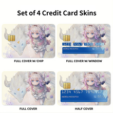 Load image into Gallery viewer, Miss Kobayashi&#39;s Dragon Maid Kanna Kamui, Kobayashi San Chi No Maid Dragon  Credit Card Skins (4-in-1 Pack)
