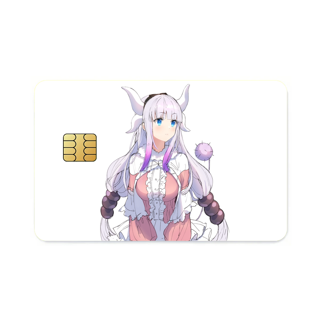Miss Kobayashi's Dragon Maid Kanna Kamui, Kobayashi San Chi No Maid Dragon  Credit Card Skins (4-in-1 Pack)