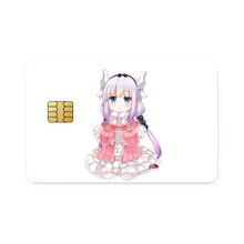 Load image into Gallery viewer, Miss Kobayashi&#39;s Dragon Maid Kanna Kamui, Kobayashi San Chi No Maid Dragon  Credit Card Skins (4-in-1 Pack)
