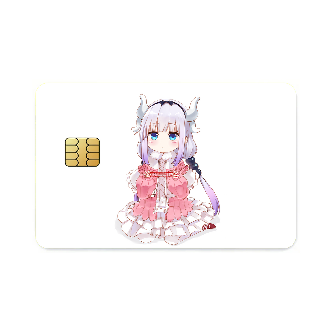 Miss Kobayashi's Dragon Maid Kanna Kamui, Kobayashi San Chi No Maid Dragon  Credit Card Skins (4-in-1 Pack)