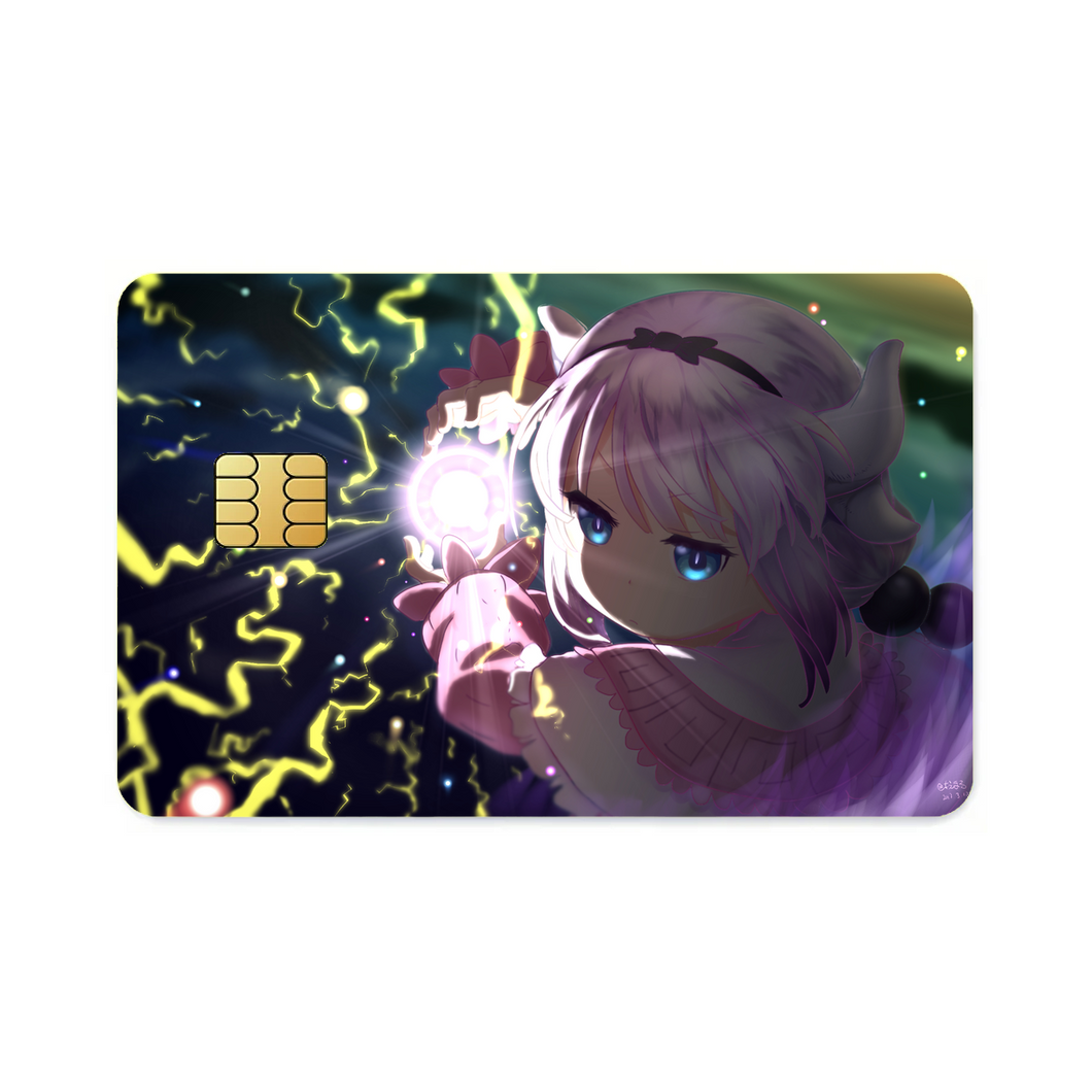 Miss Kobayashi's Dragon Maid Kanna Kamui, Kobayashi San Chi No Maid Dragon  Credit Card Skins (4-in-1 Pack)