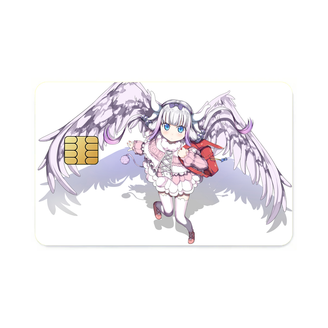 Miss Kobayashi's Dragon Maid Kanna Kamui, Kobayashi San Chi No Maid Dragon  Credit Card Skins (4-in-1 Pack)