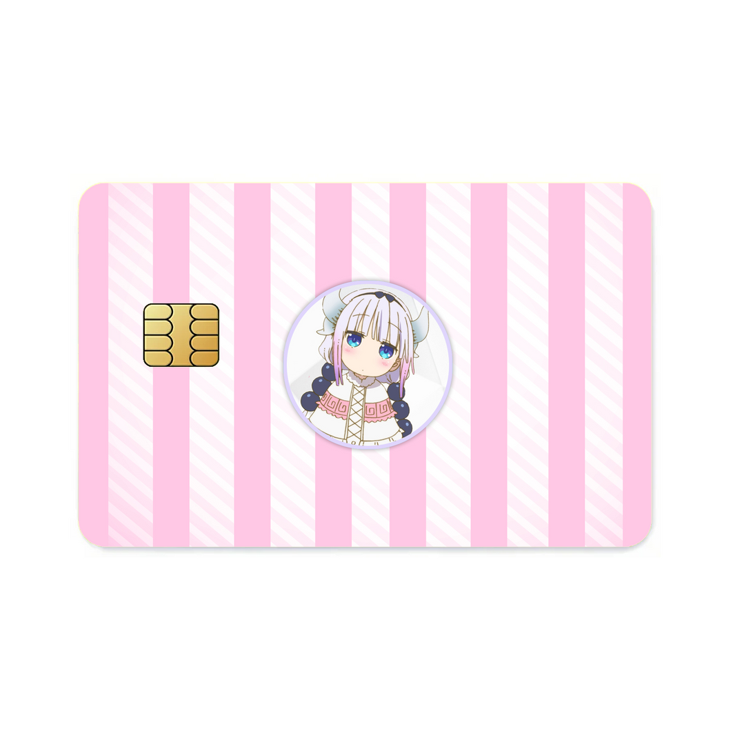 Miss Kobayashi's Dragon Maid Kanna Kamui, Kobayashi San Chi No Maid Dragon  Credit Card Skins (4-in-1 Pack)