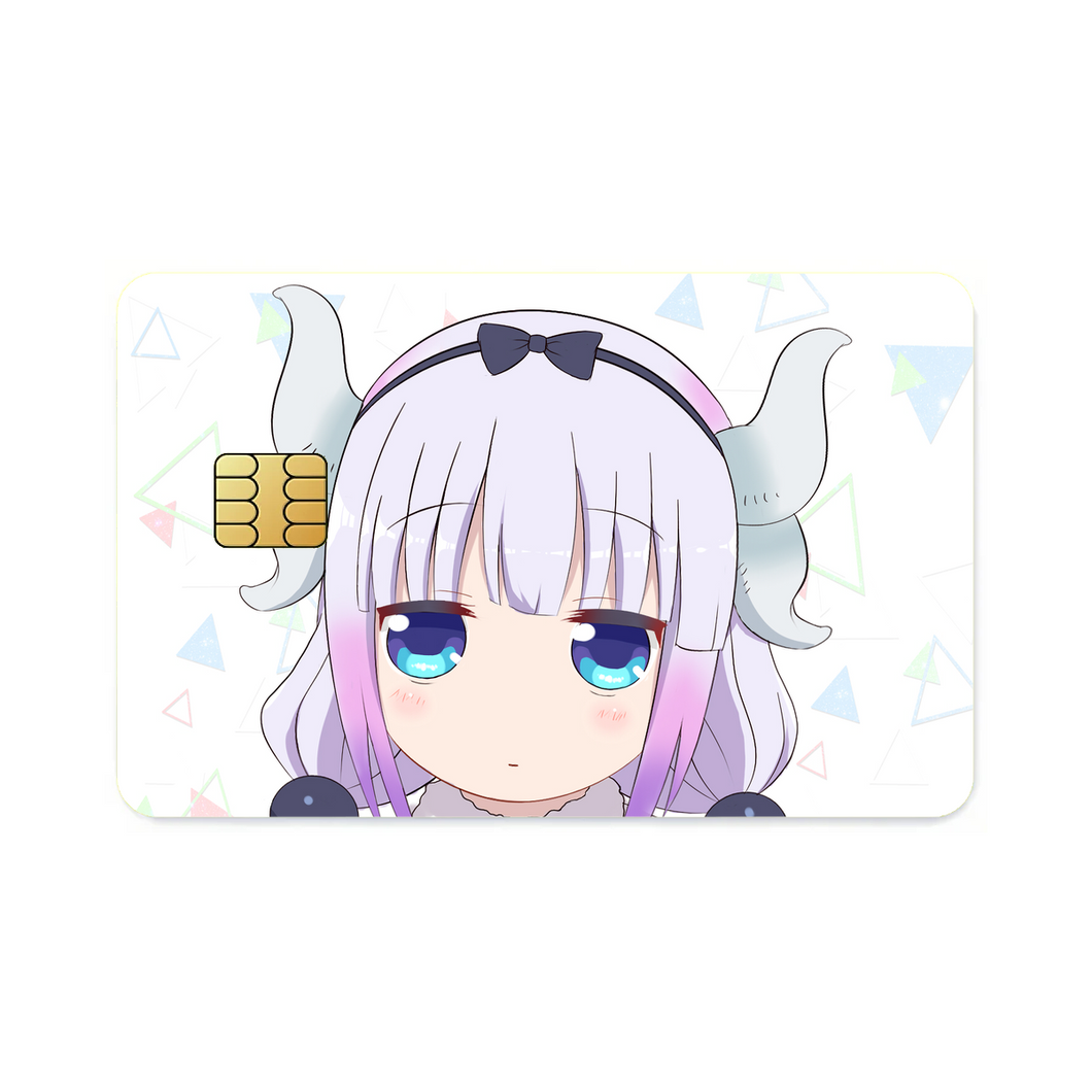 Miss Kobayashi's Dragon Maid Kanna Kamui, Kobayashi San Chi No Maid Dragon  Credit Card Skins (4-in-1 Pack)