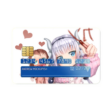 Load image into Gallery viewer, Miss Kobayashi&#39;s Dragon Maid Kanna Kamui, Kobayashi San Chi No Maid Dragon, Riko Saikawa  Credit Card Skins (4-in-1 Pack)
