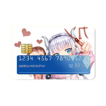 Load image into Gallery viewer, Miss Kobayashi&#39;s Dragon Maid Kanna Kamui, Kobayashi San Chi No Maid Dragon, Riko Saikawa  Credit Card Skins (4-in-1 Pack)
