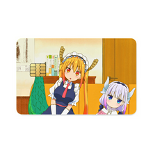 Load image into Gallery viewer, Miss Kobayashi&#39;s Dragon Maid Kanna Kamui, Kobayashi San Chi No Maid Dragon, Tohru  Credit Card Skins (4-in-1 Pack)
