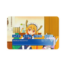 Load image into Gallery viewer, Miss Kobayashi&#39;s Dragon Maid Kanna Kamui, Kobayashi San Chi No Maid Dragon, Tohru  Credit Card Skins (4-in-1 Pack)
